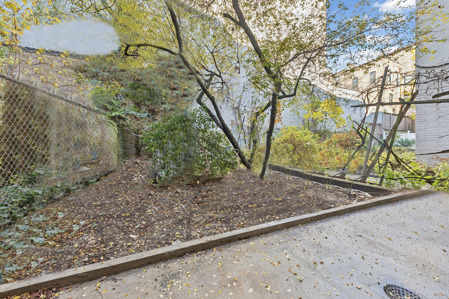 282 Convent Avenue, Unit 1 Manhattan, NY 10031 - Photo 13 of 14 a view of a yard with plants and trees