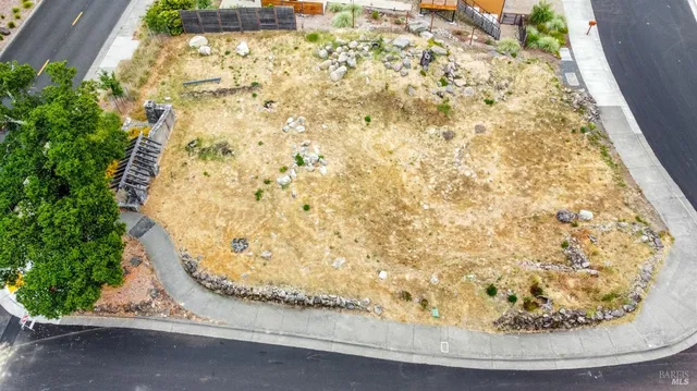 swimming pool view with a garden space