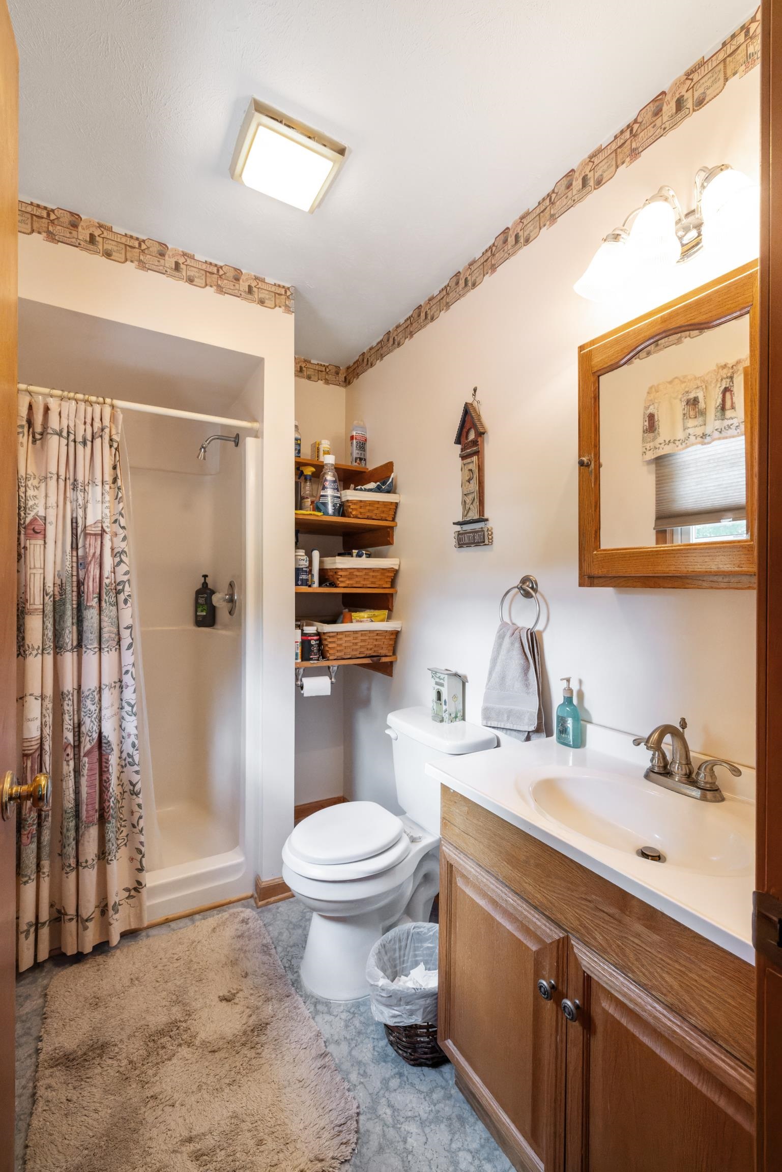 500 Varner Road Churchville, VA 24421 - Photo 33 of 64 a bathroom with a sink toilet and shower