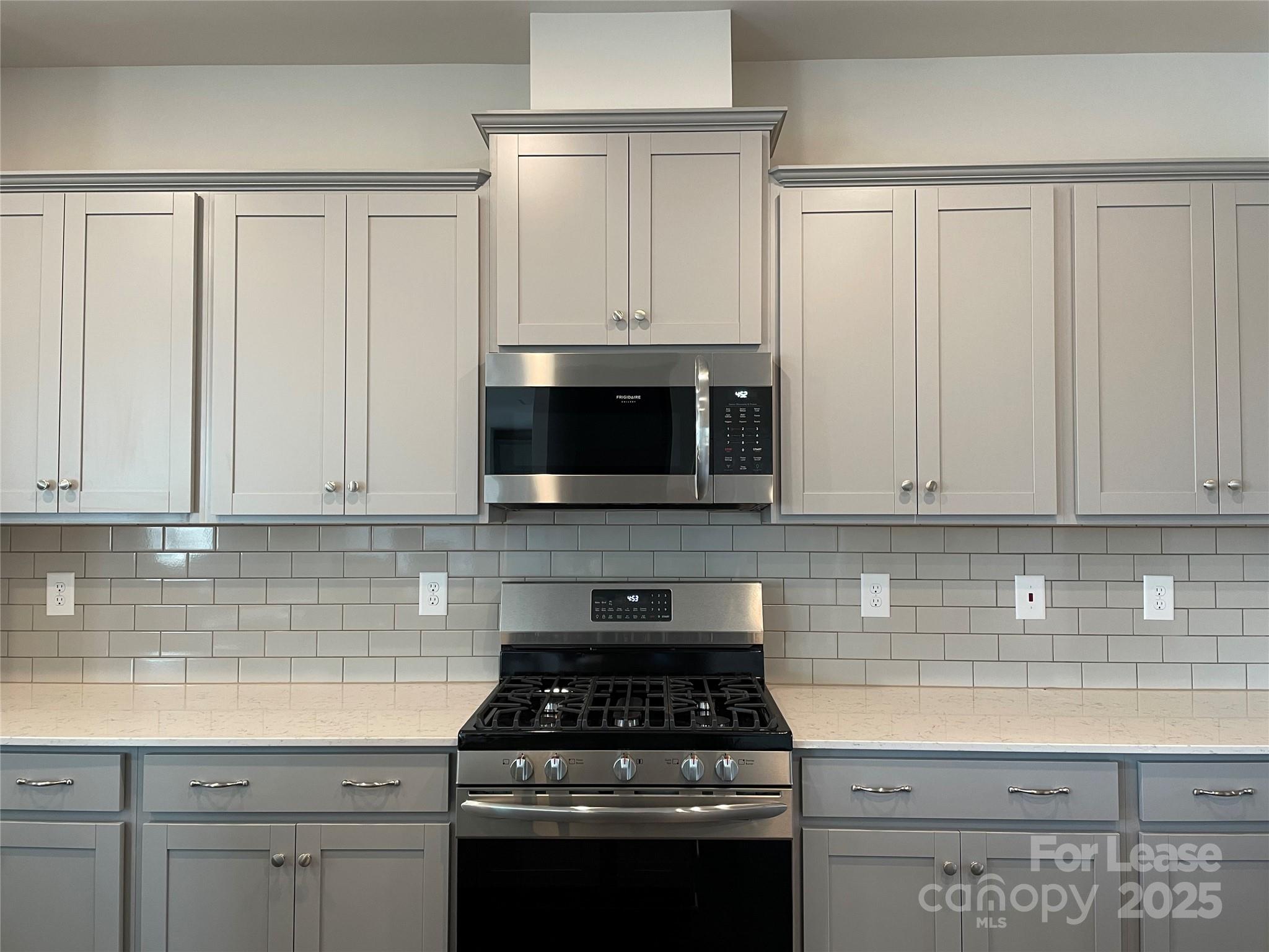 17618 Snug Harbor Road, Unit LOT75 Charlotte, NC 28278 - Photo 4 of 33 a kitchen with granite countertop white cabinets and stainless steel appliances