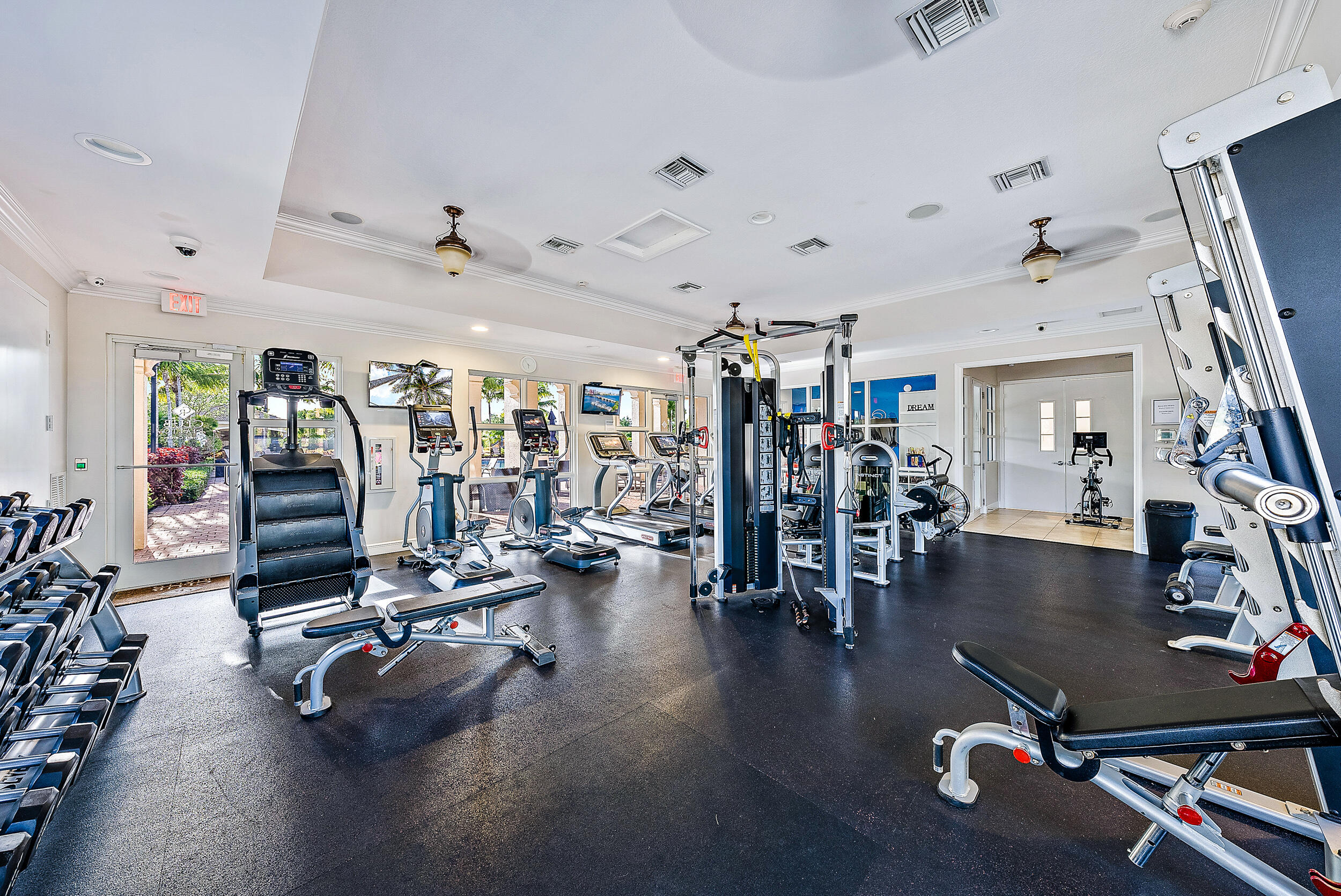 160 Umbrella Place Jupiter, FL 33458 - Photo 21 of 24 a view of a room with gym equipment