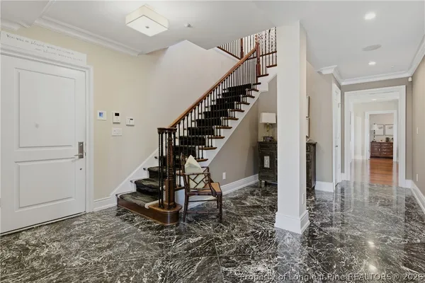 a view of entryway and hall