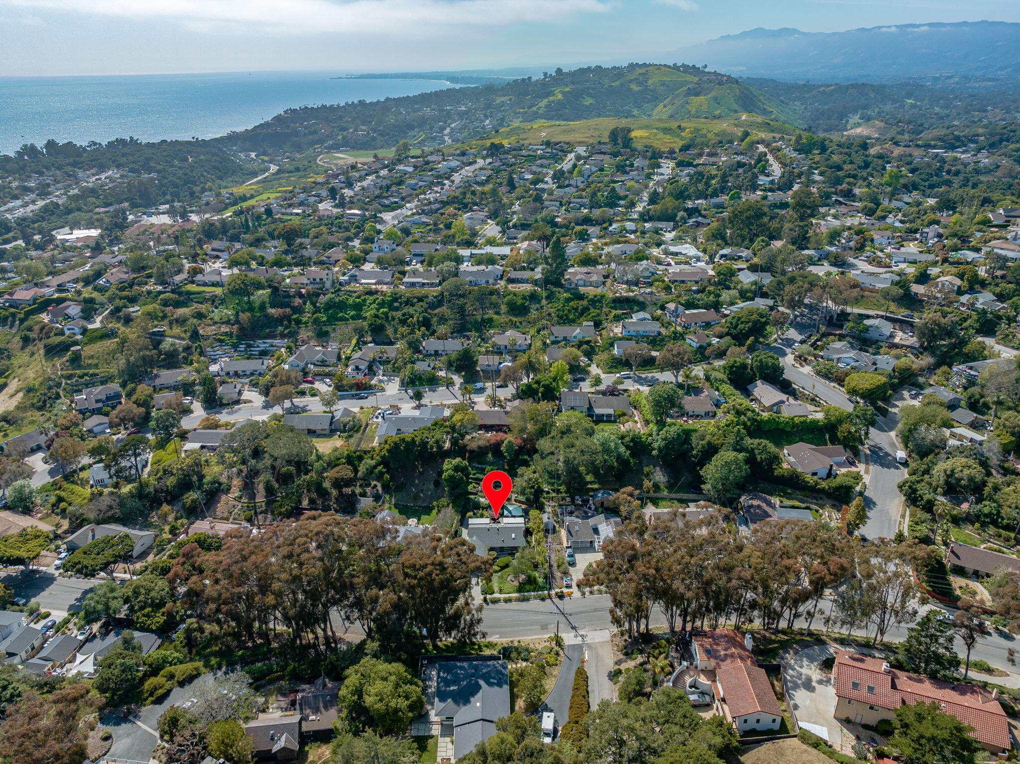 729 Fellowship Road Santa Barbara, CA 93109 - Photo 40 of 52 43-web-or-mls-03 - Aerial View