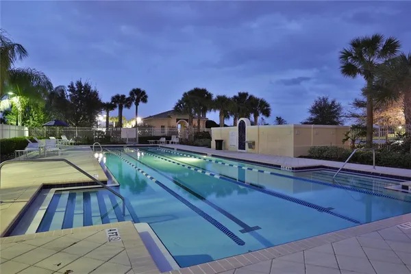 a view of a lake in front of house