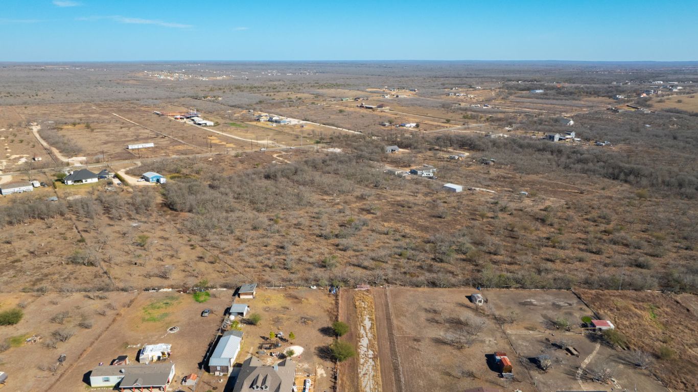 3991 Barth Road Lockhart, TX 78644 - Photo 18 of 27 Aerial overview of property's location featuring rural landscape and a desert landscape
