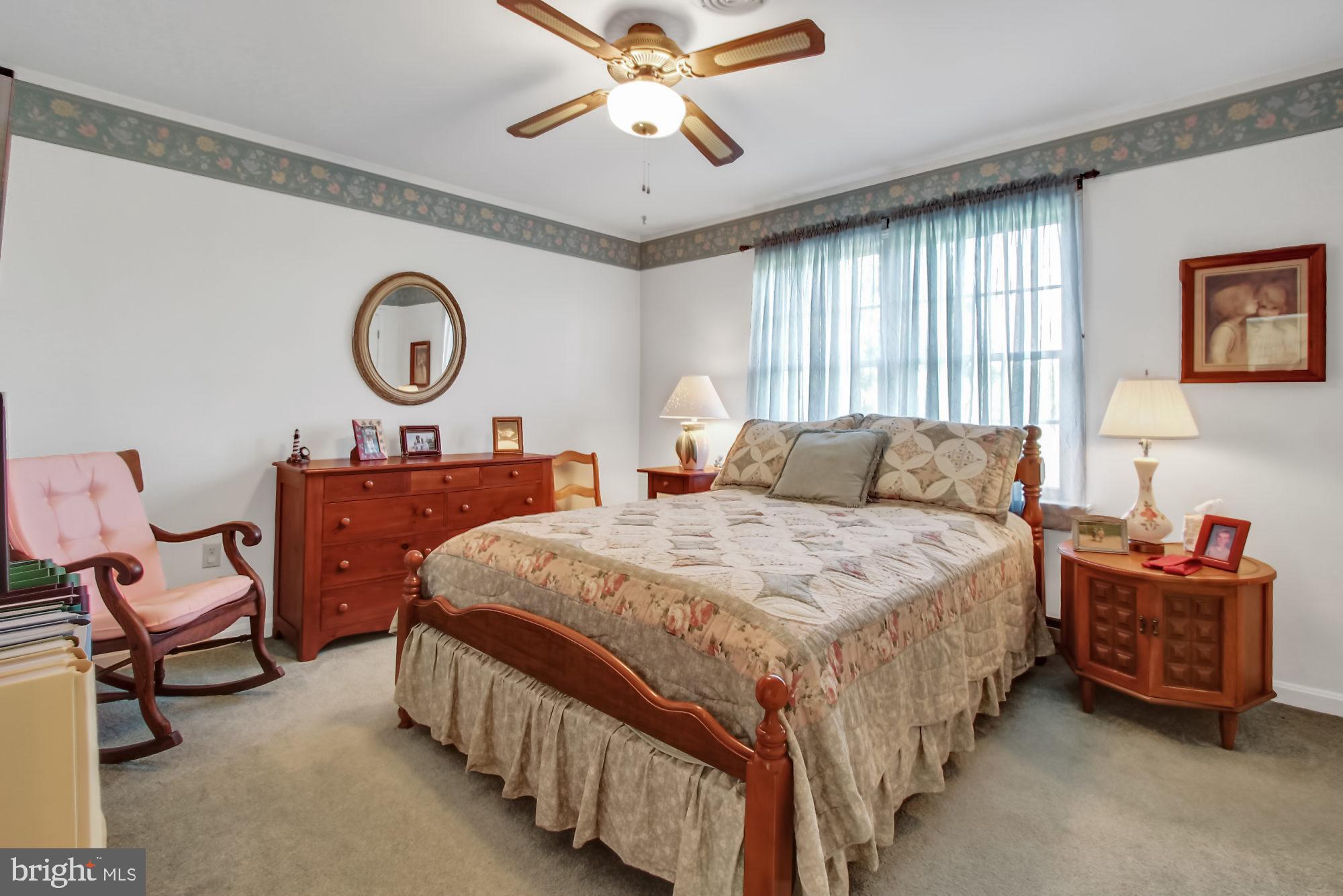 22364 Durberry Road Smithsburg, MD 21783 - Photo 17 of 37 Master bedroom w/ceiling fan