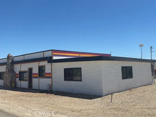 a front view of house