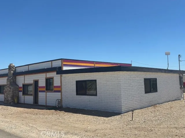 a front view of house