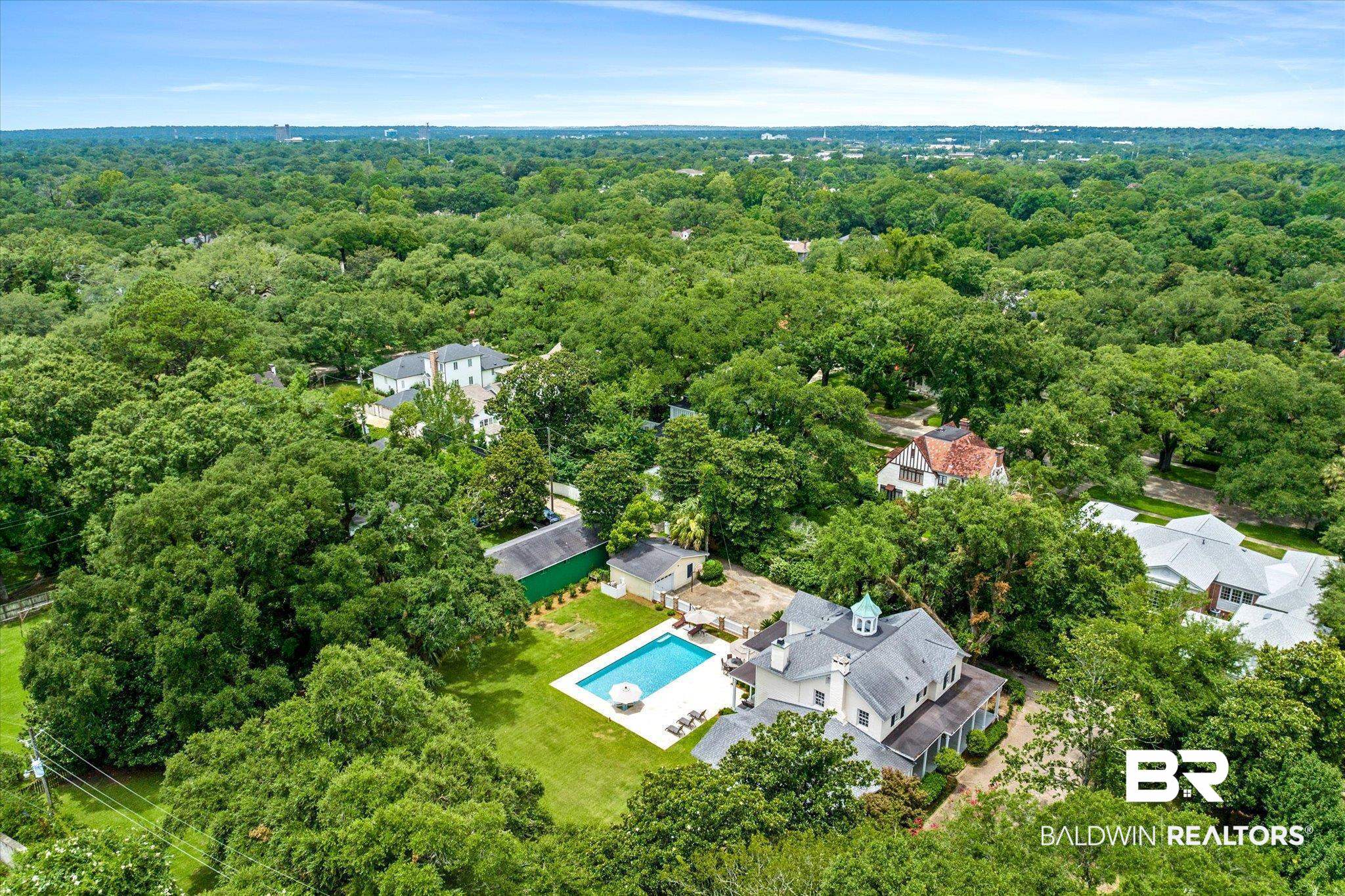 2205 Spring Hill Avenue Mobile, AL 36607 - Photo 54 of 59 Birds eye view of property
