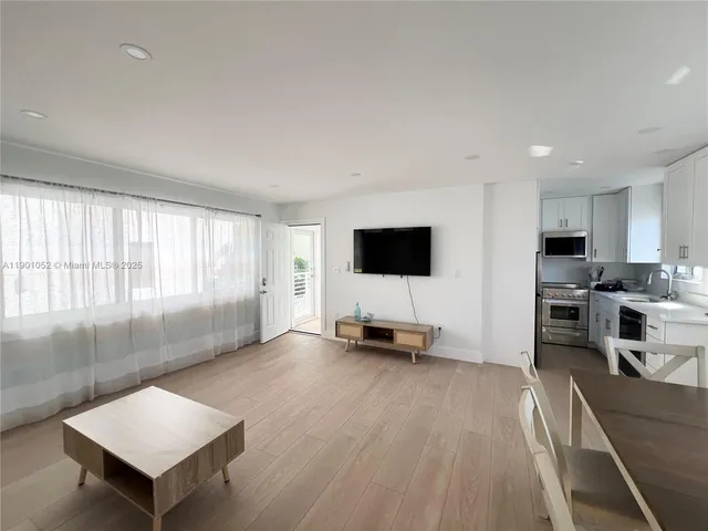 a view of a small space