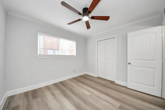 wooden floor in an empty room