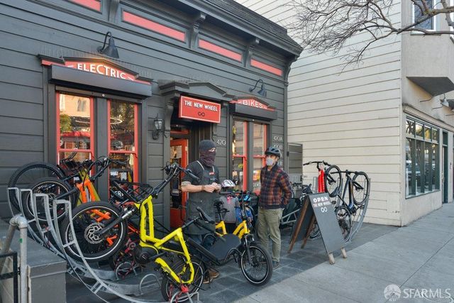 a view of a storage room with furniture