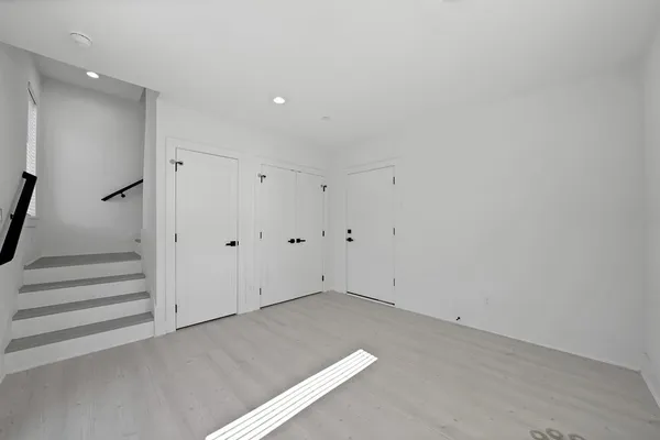 wooden floor in an empty room