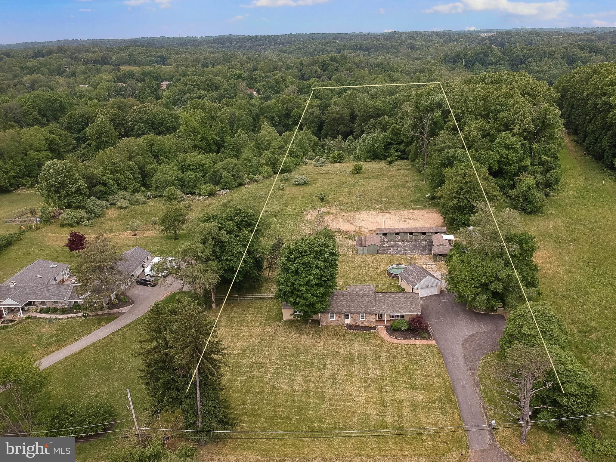 101 Mattson Road Garnet Valley, PA 19060 - Photo 61 of 67 Aerial