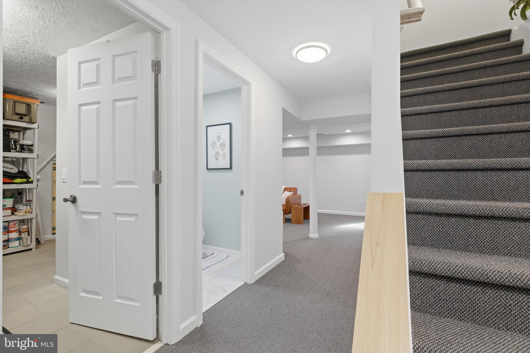 101 Cottage Grove Drive Pasadena, MD 21122 - Photo 20 of 35 a walk in closet with view of bedroom and wooden floor