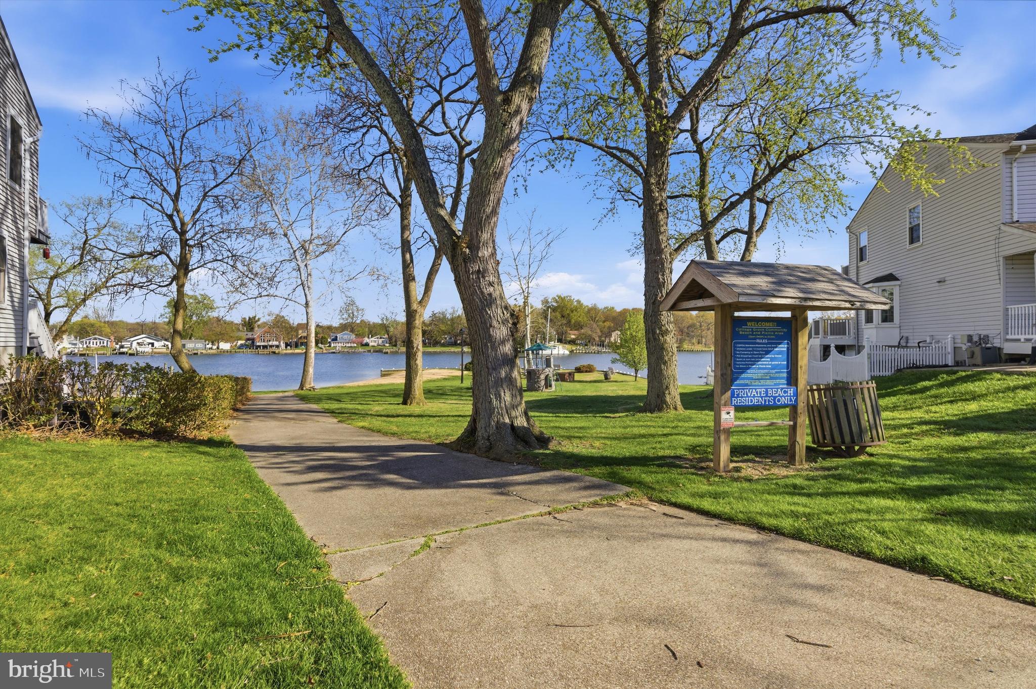 101 Cottage Grove Drive Pasadena, MD 21122 - Photo 30 of 35 a view of a park with large trees