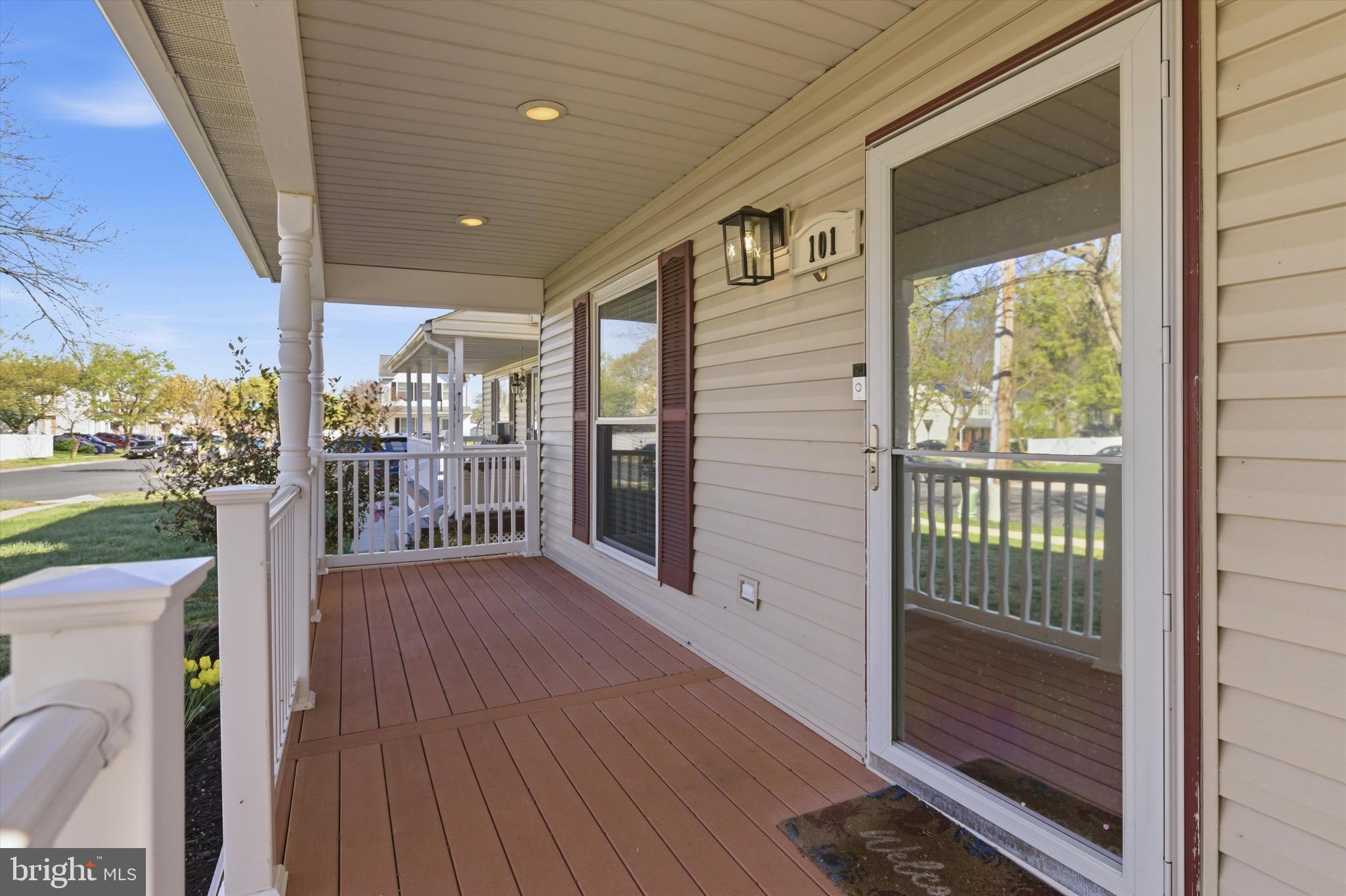 101 Cottage Grove Drive Pasadena, MD 21122 - Photo 4 of 35 a view of a balcony from door