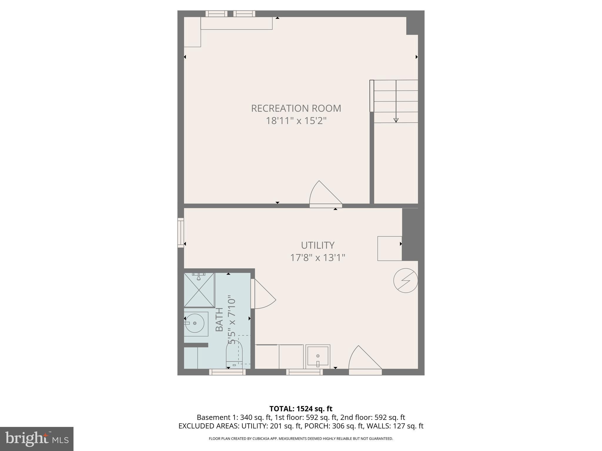 8235 Pleasant Plains Road Towson, MD 21286 - Photo 41 of 42 a picture of a floor plan
