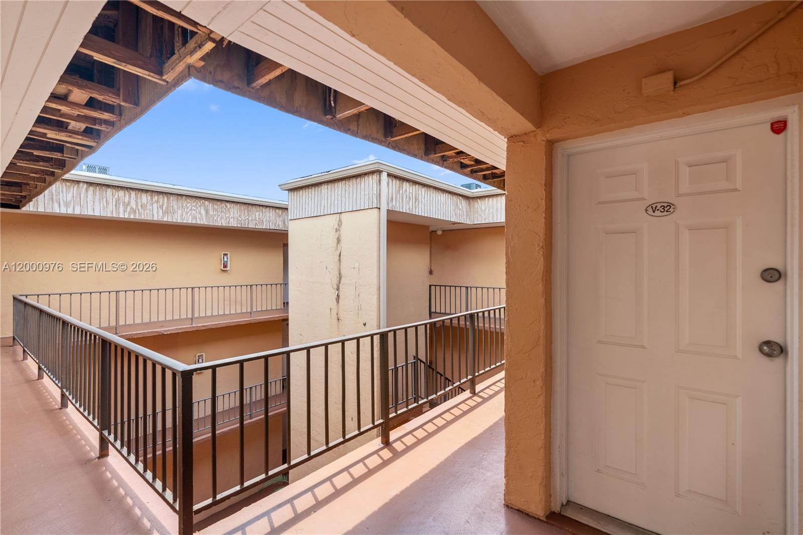 9441 Southwest 76th Street, Unit V32 Miami, FL 33173 - Photo 21 of 28 a view of a balcony