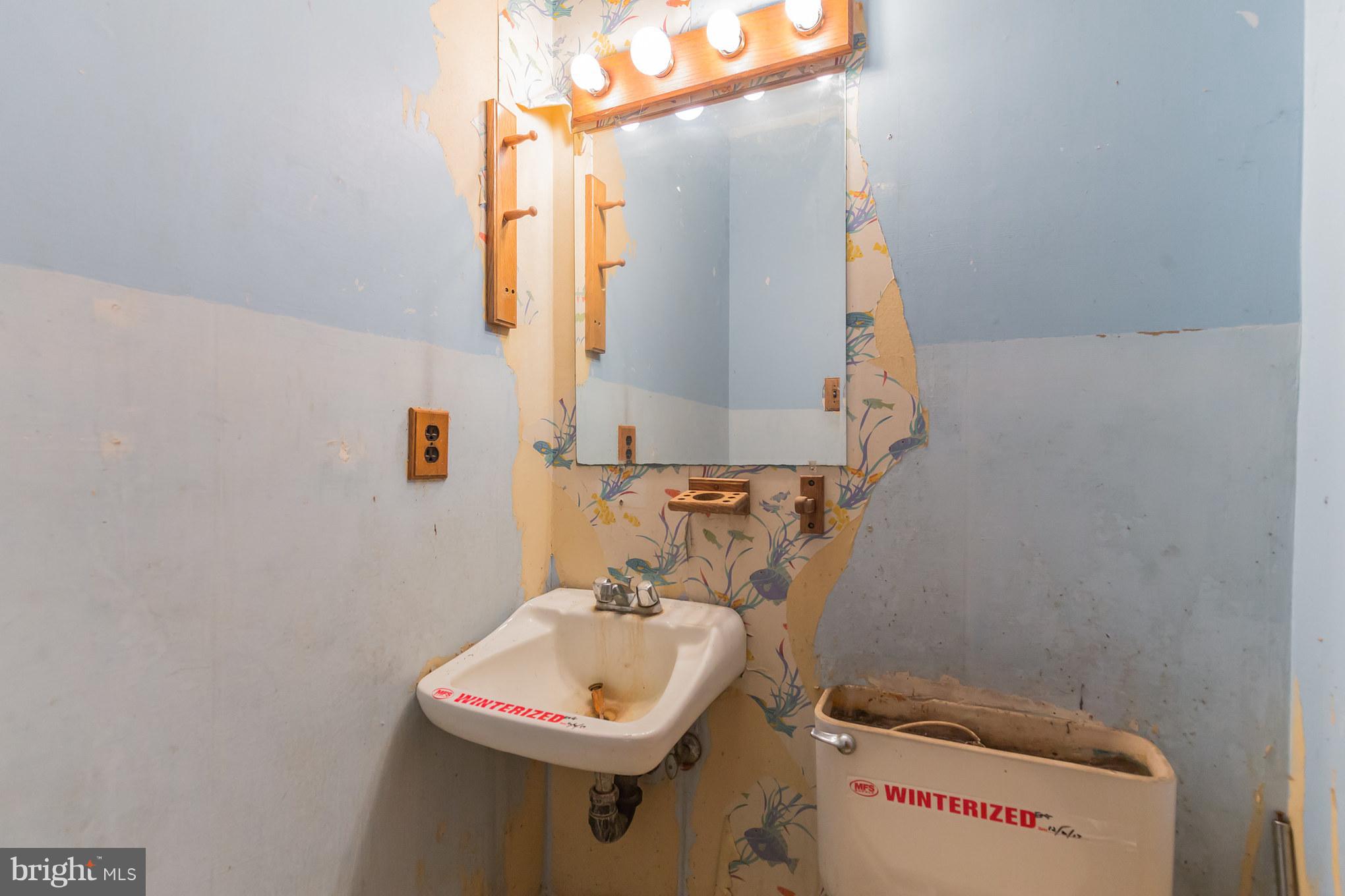 369 Friendship Road Friendship, MD 20758 - Photo 18 of 18 a bathroom with a sink and mirror with toilet