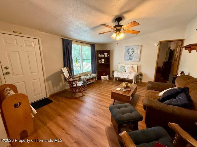11340 Southwest 28th Way Webster, FL 33597 - Photo 10 of 38 Beautiful large room with nice fan and lights.