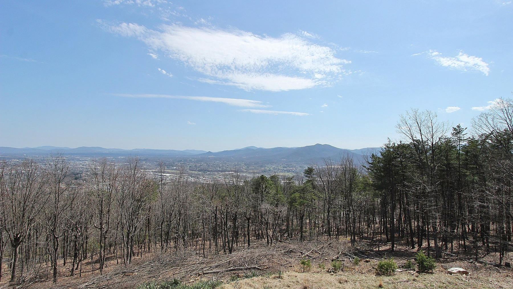 840 Brushy Ridge Road Salem, VA 24153 - Photo 65 of 86 a view of a town with mountains in the background