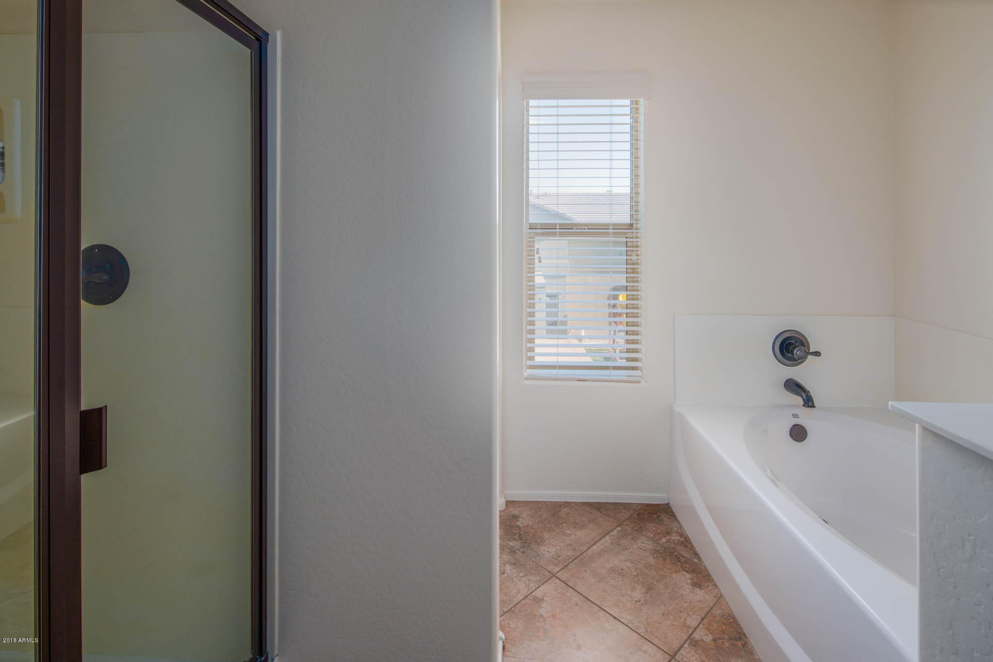 7863 West Redbird Road Peoria, AZ 85383 - Photo 28 of 43 a bathroom with a bathtub and shower
