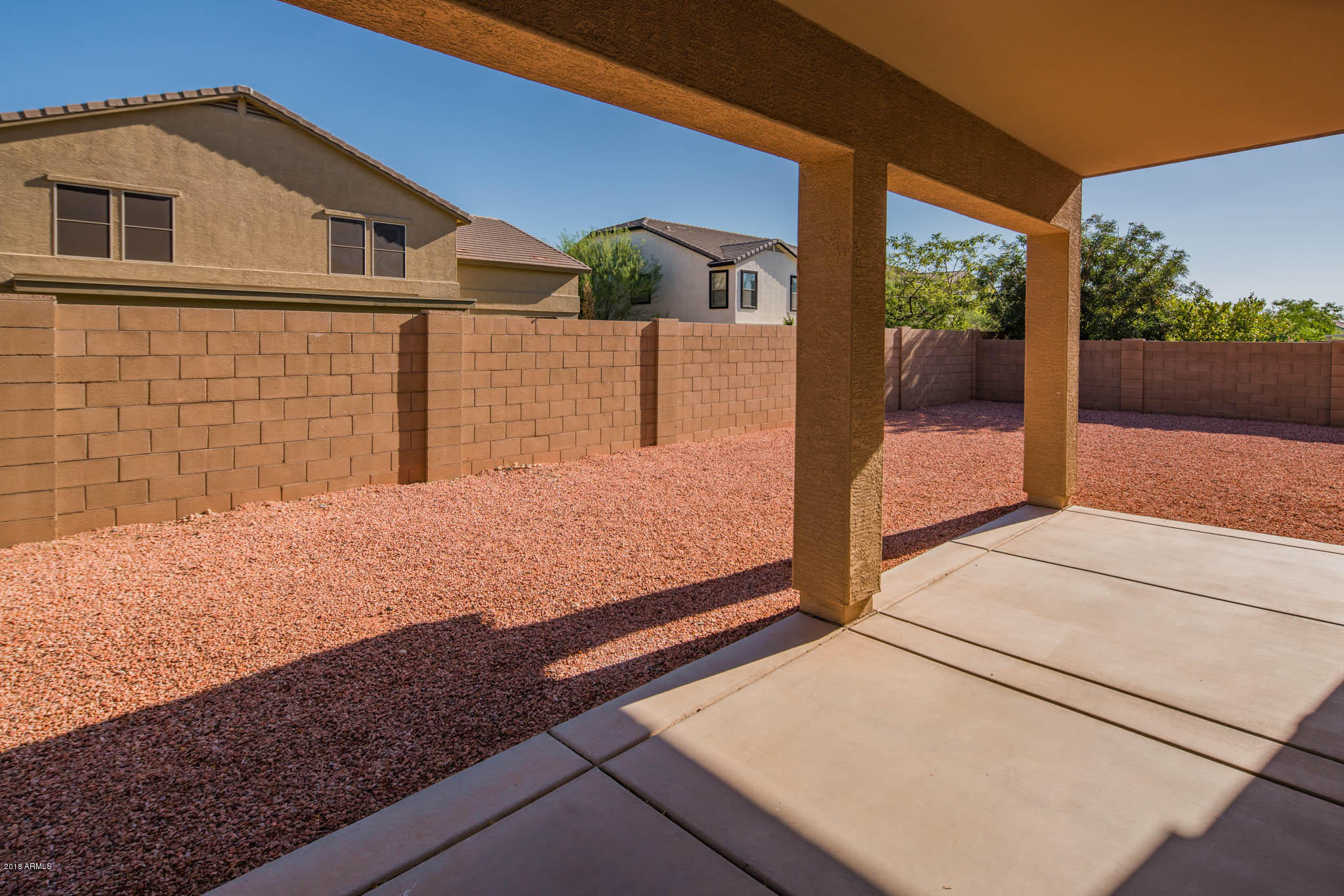 7863 West Redbird Road Peoria, AZ 85383 - Photo 29 of 43 a view of back yard of the house