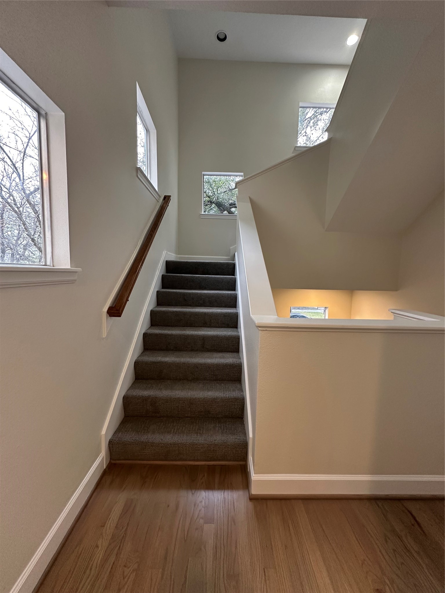 2713 Crawford Street Houston, TX 77004 - Photo 13 of 27 a view of entryway and hall with wooden floor
