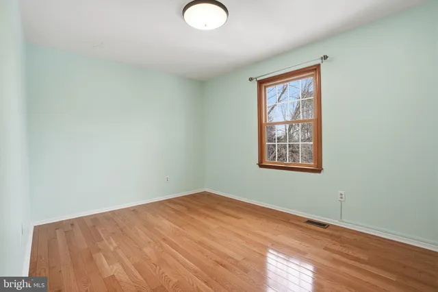 wooden floor in a room