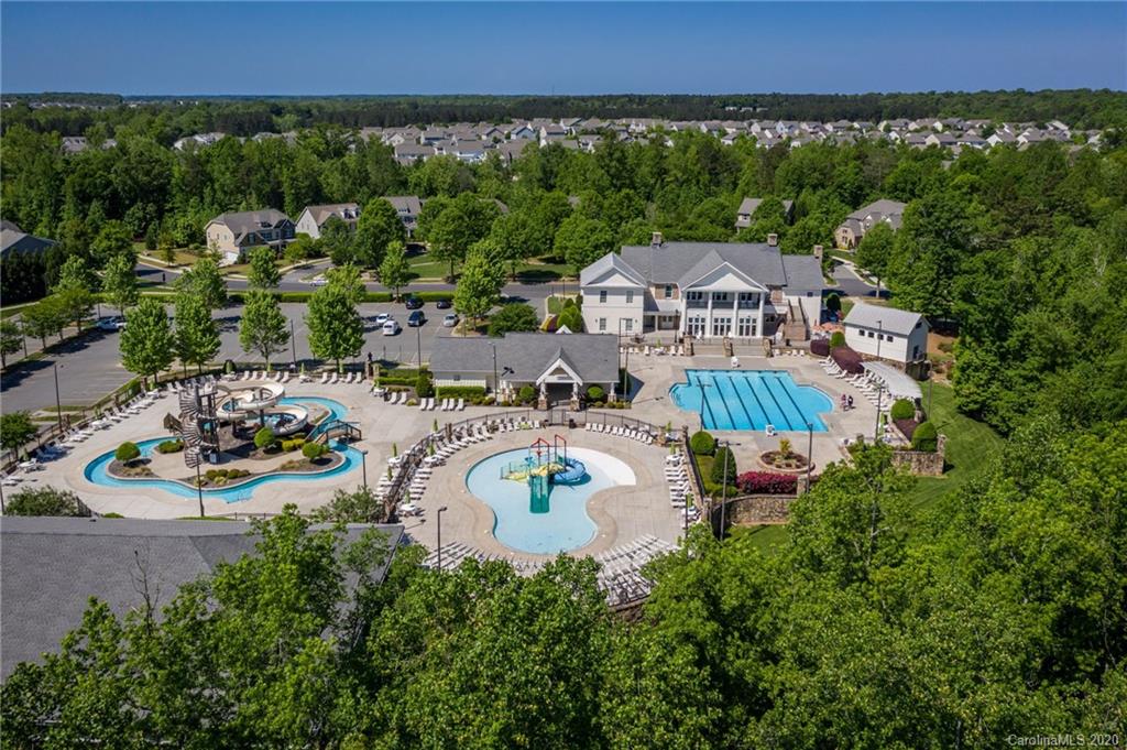 1521 Ridgehaven Road Waxhaw, NC 28173 - Photo 29 of 29 an aerial view of a house with outdoor space and lake view