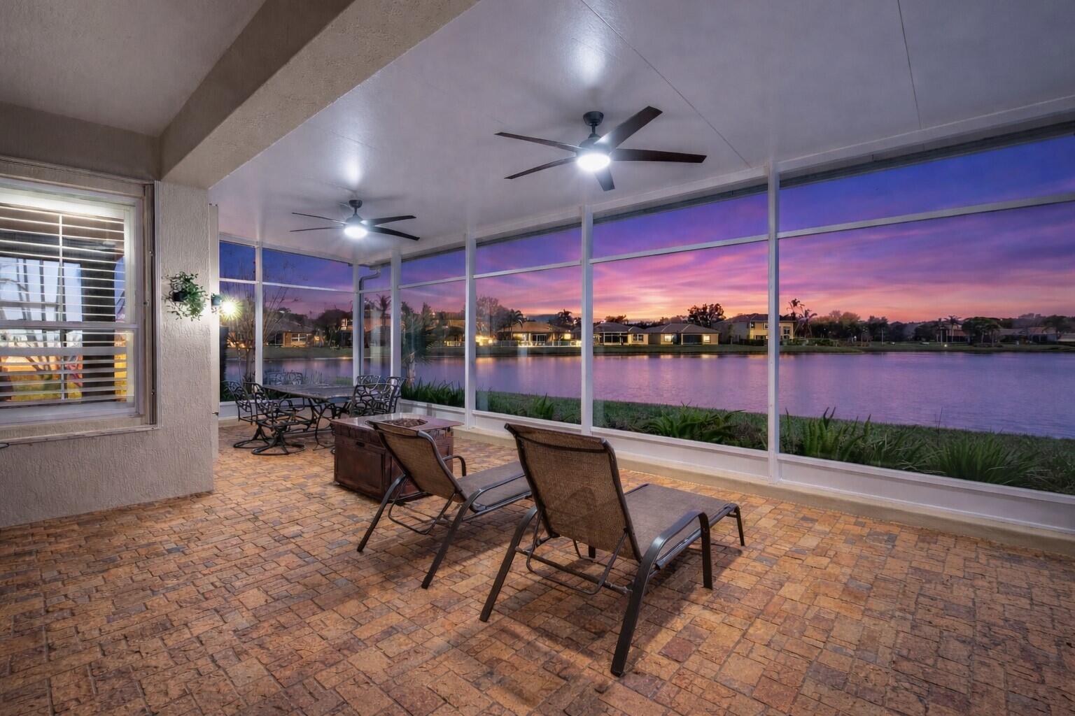 5902 Walnut Park Lane Fort Pierce, FL 34951 - Photo 3 of 45 a view of a patio with a table and chairs
