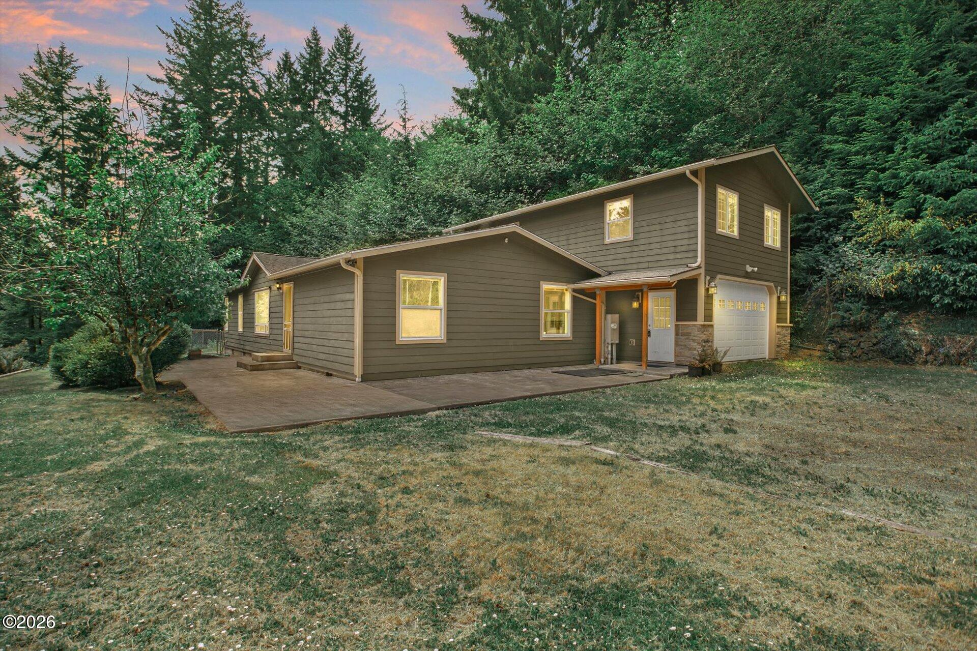 3909 North Bayview Road Waldport, OR 97394 - Photo 1 of 44 Enjoy seclusion at home but you're still close to all the Coastal fun you want!