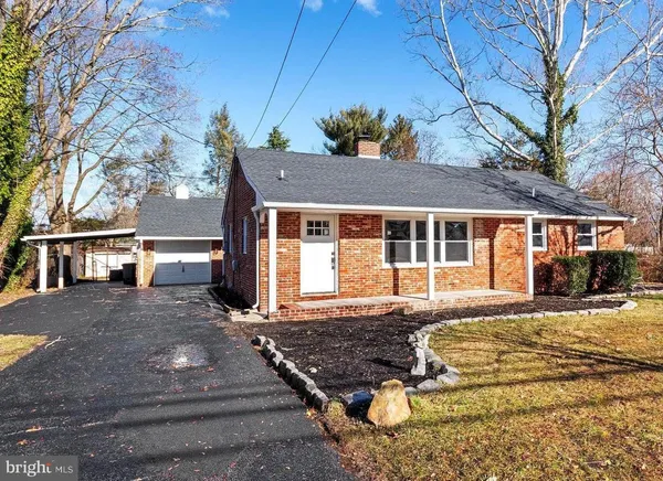 a view of a house with a patio