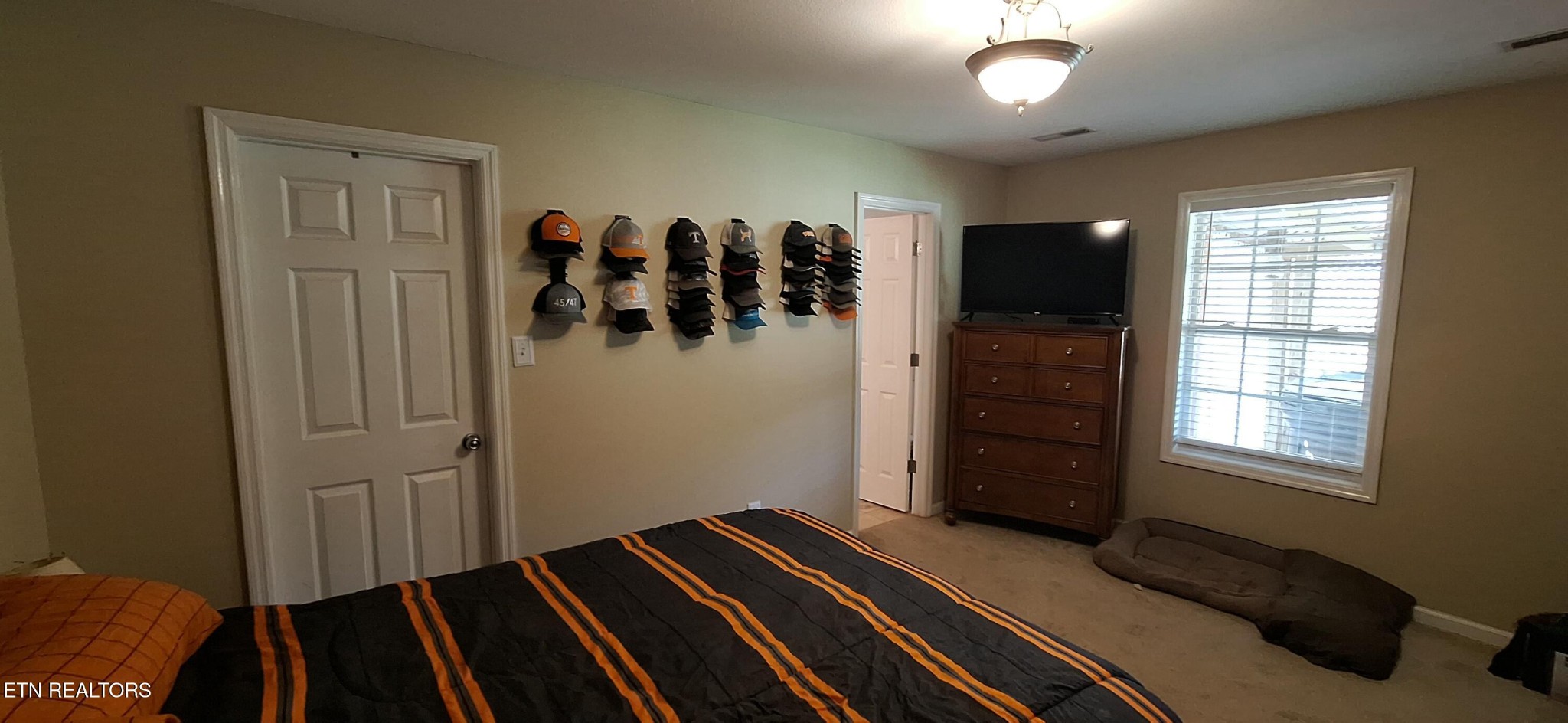6199 Sinking Creek Road Greenback, TN 37742 - Photo 25 of 33 a bedroom with a bed and a window