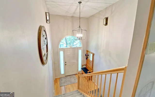 a view of a entryway