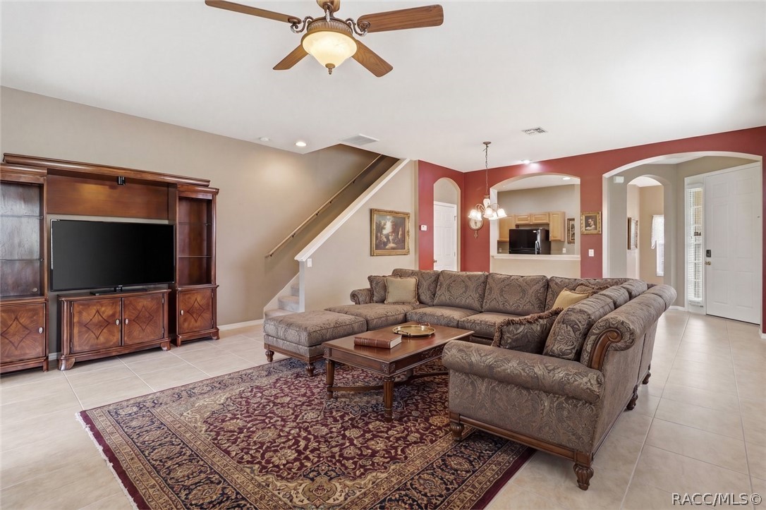 1668 West Spring Meadow Loop Lecanto, FL 34461 - Photo 10 of 56 Main Living (virtually staged)