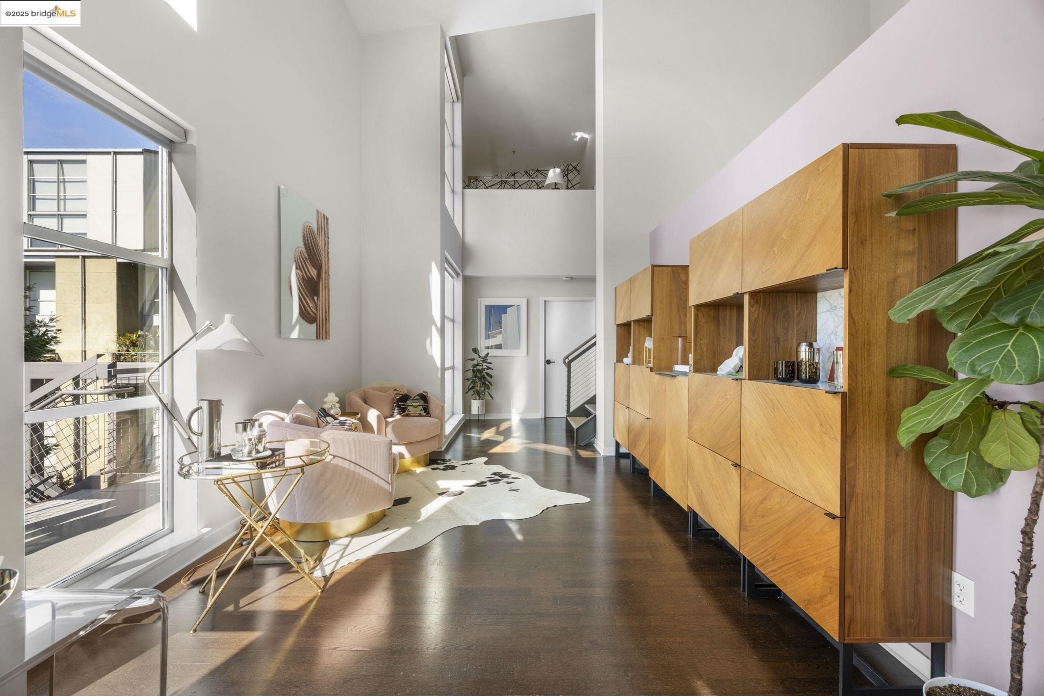 1007 41st Street, Unit 334 Oakland, CA 94608 - Photo 19 of 59 a view of a living room and bathroom