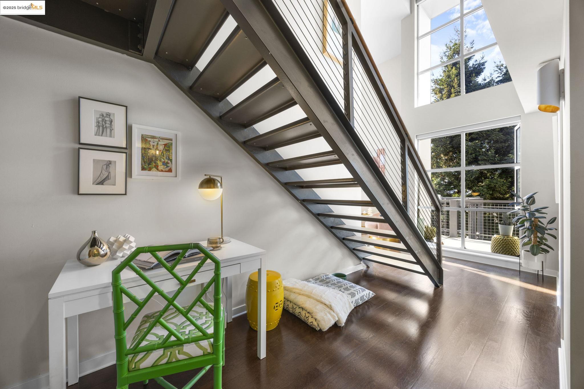 1007 41st Street, Unit 334 Oakland, CA 94608 - Photo 34 of 59 a view of entryway and hall with wooden floor