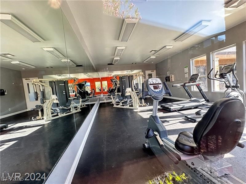 6650 West Warm Springs Road, Unit 2007 Las Vegas, NV 89118 - Photo 23 of 26 View of gym