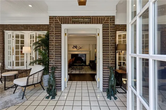 a view of a entryway door of the house