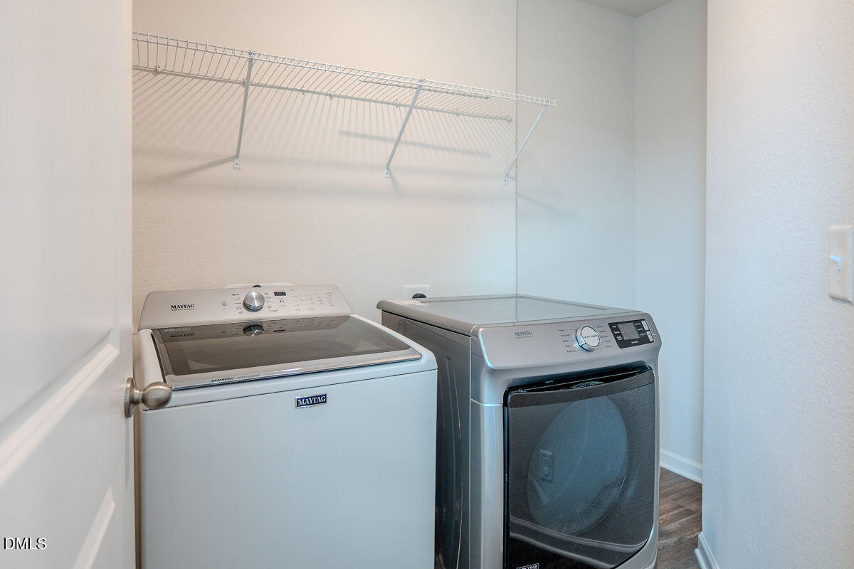 2036 Alderman Way Creedmoor, NC 27522 - Photo 40 of 49 a utility room with dryer and washer