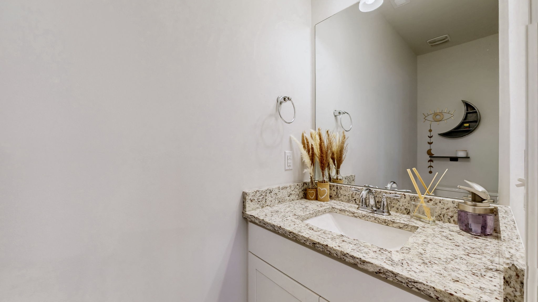 4235 Grapevine Loop Smyrna, TN 37167 - Photo 16 of 44 a bathroom with a granite countertop sink and a mirror