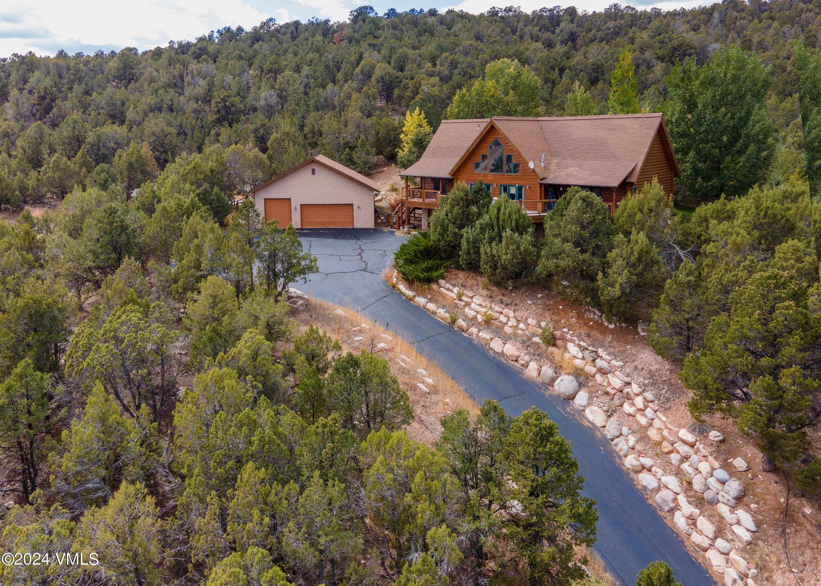 336 Castle Peak Road Eagle, CO 81631 - Photo 38 of 52 a aerial view of a house