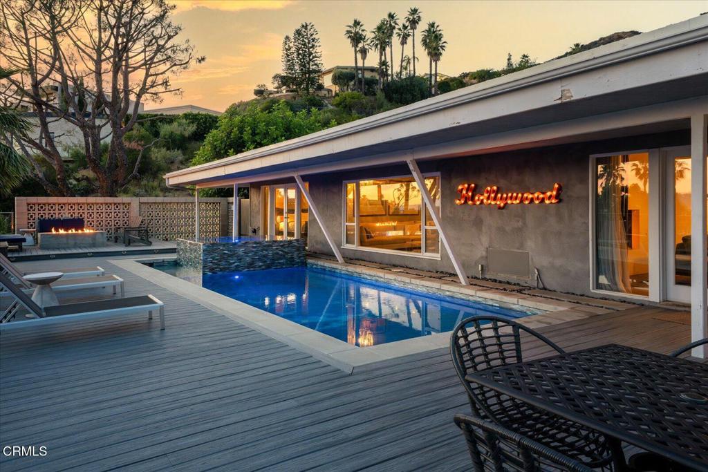 1900 Ransom Road Glendale, CA 91201 - Photo 49 of 64 19-Pool at Twilight