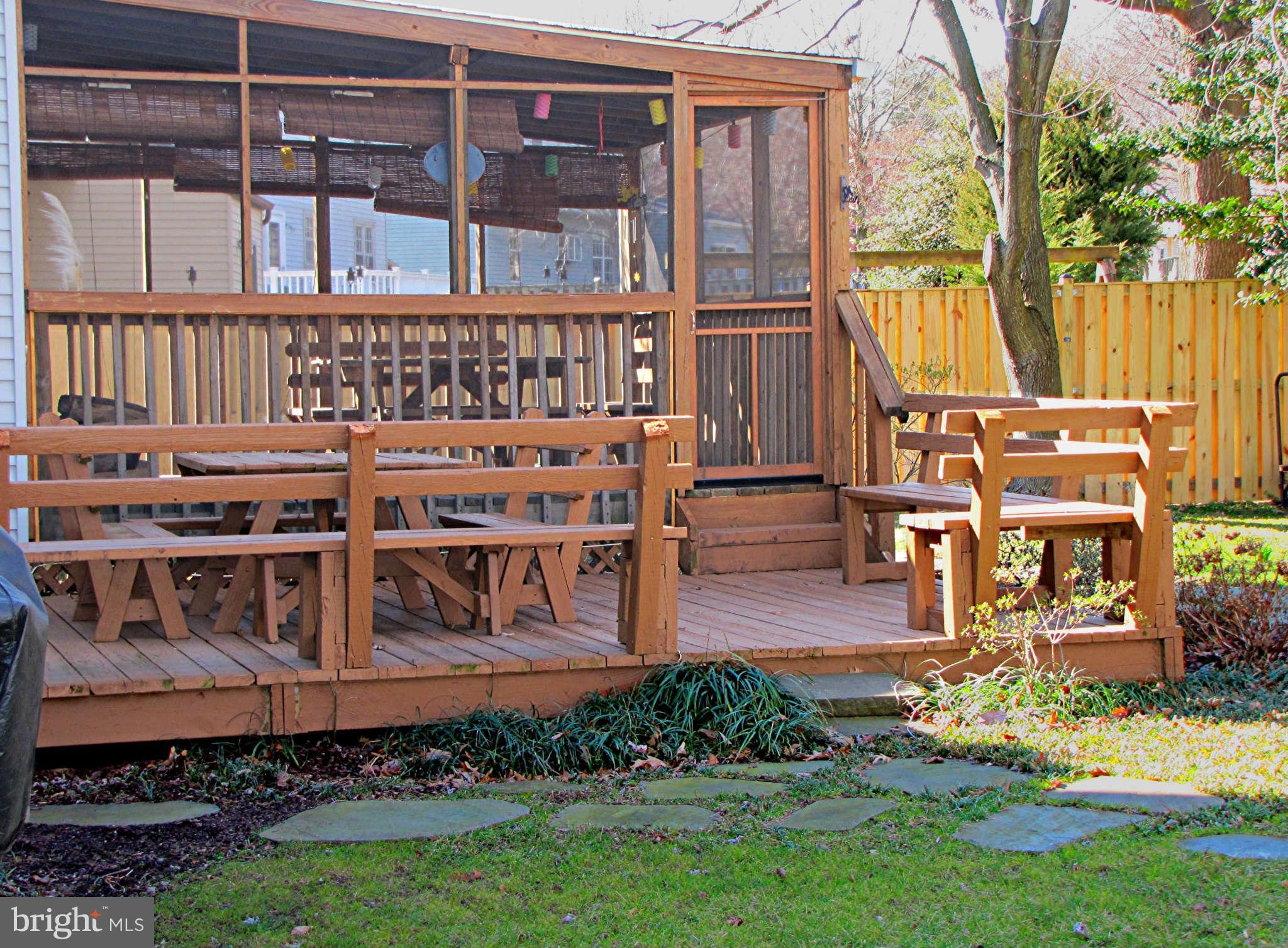 238 Mill Church Road Arnold, MD 21012 - Photo 27 of 30 Screened porch and deck