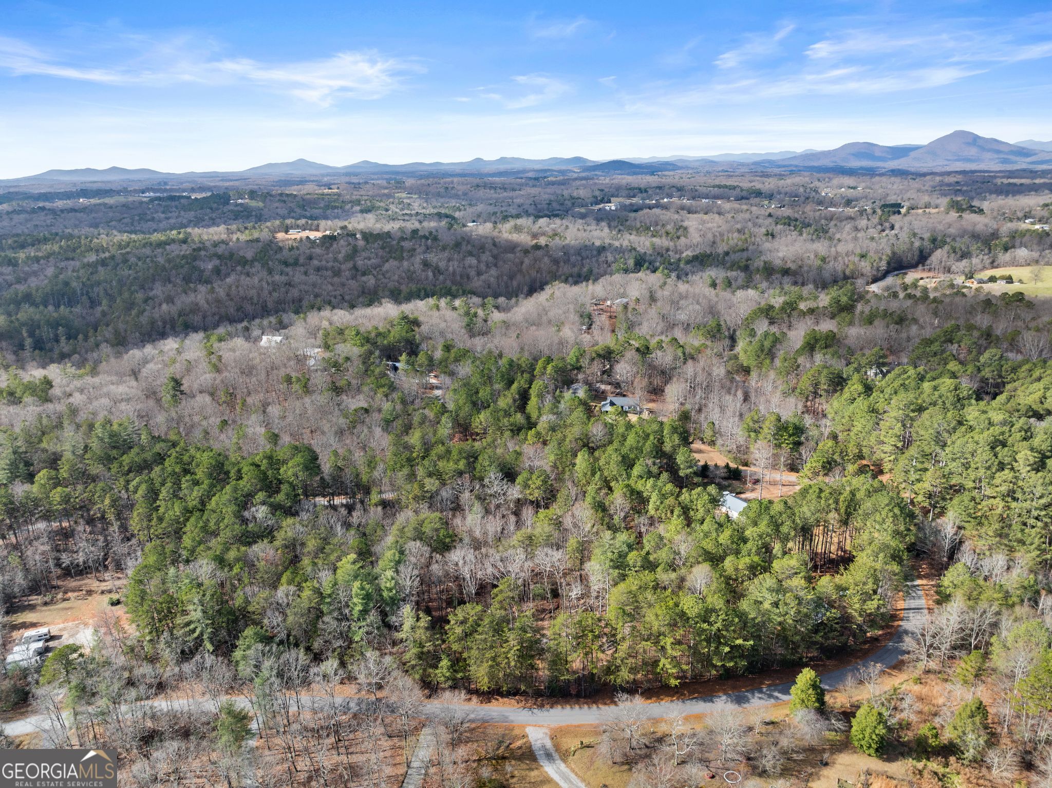 1361 Soque Ridge Circle Demorest, GA 30535 - Photo 9 of 10 a view of a mountain with an outdoor space