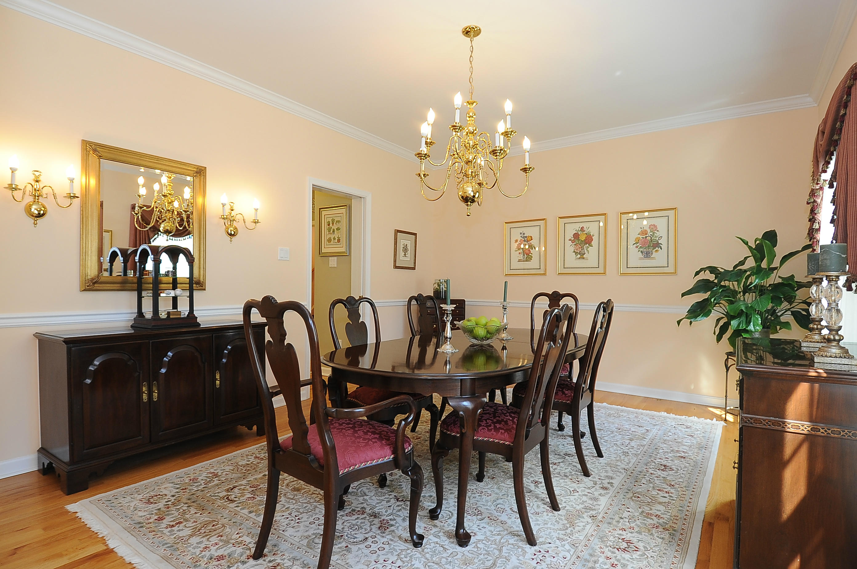 54 Conrad Road New Canaan, CT 06840 - Photo 4 of 21 a view of a dining room with furniture