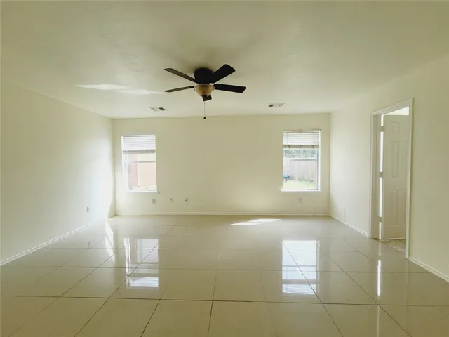 a view of empty room