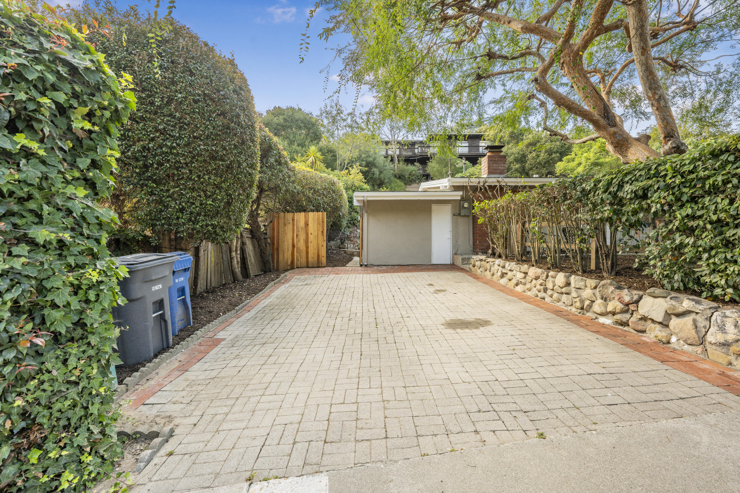 901 Fellowship Road Santa Barbara, CA 93109 - Photo 28 of 44 a view of a terrace with trees